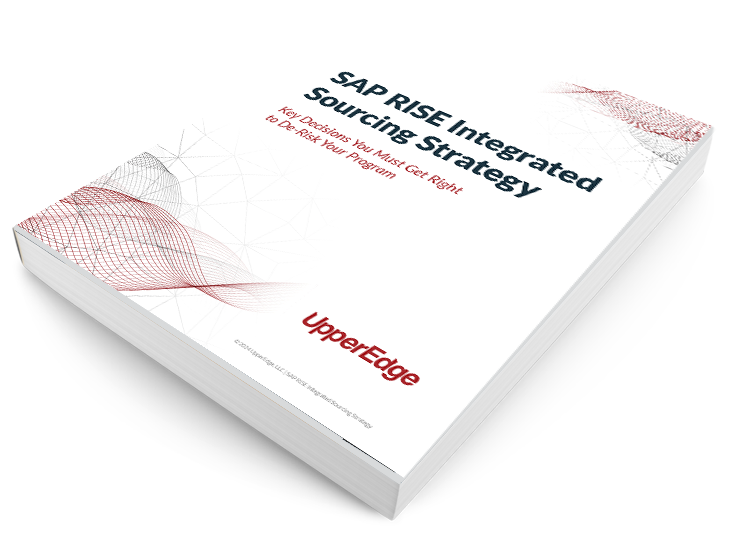 White Paper - SAP RISE Integrated Sourcing Strategy