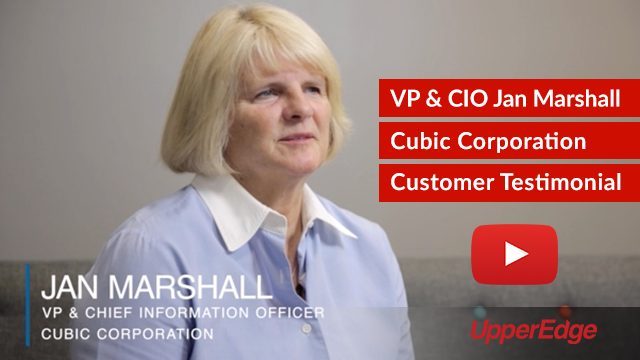 Cubic Corporation Customer Testimonial: Jan Marshall VP & CIO