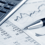 Pen, Calculator, Charts