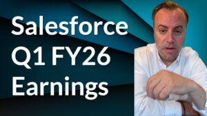 Salesforce Q1 FY26 Earnings with Adam Mansfield