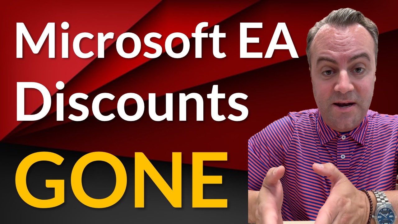 Microsoft EA Discounts GONE - Podcast - Adam Mansfield