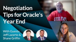 Negotiation Tips for Oracle's Year End