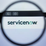 ServiceNow logo magnified