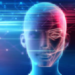 AI Futuristic Head