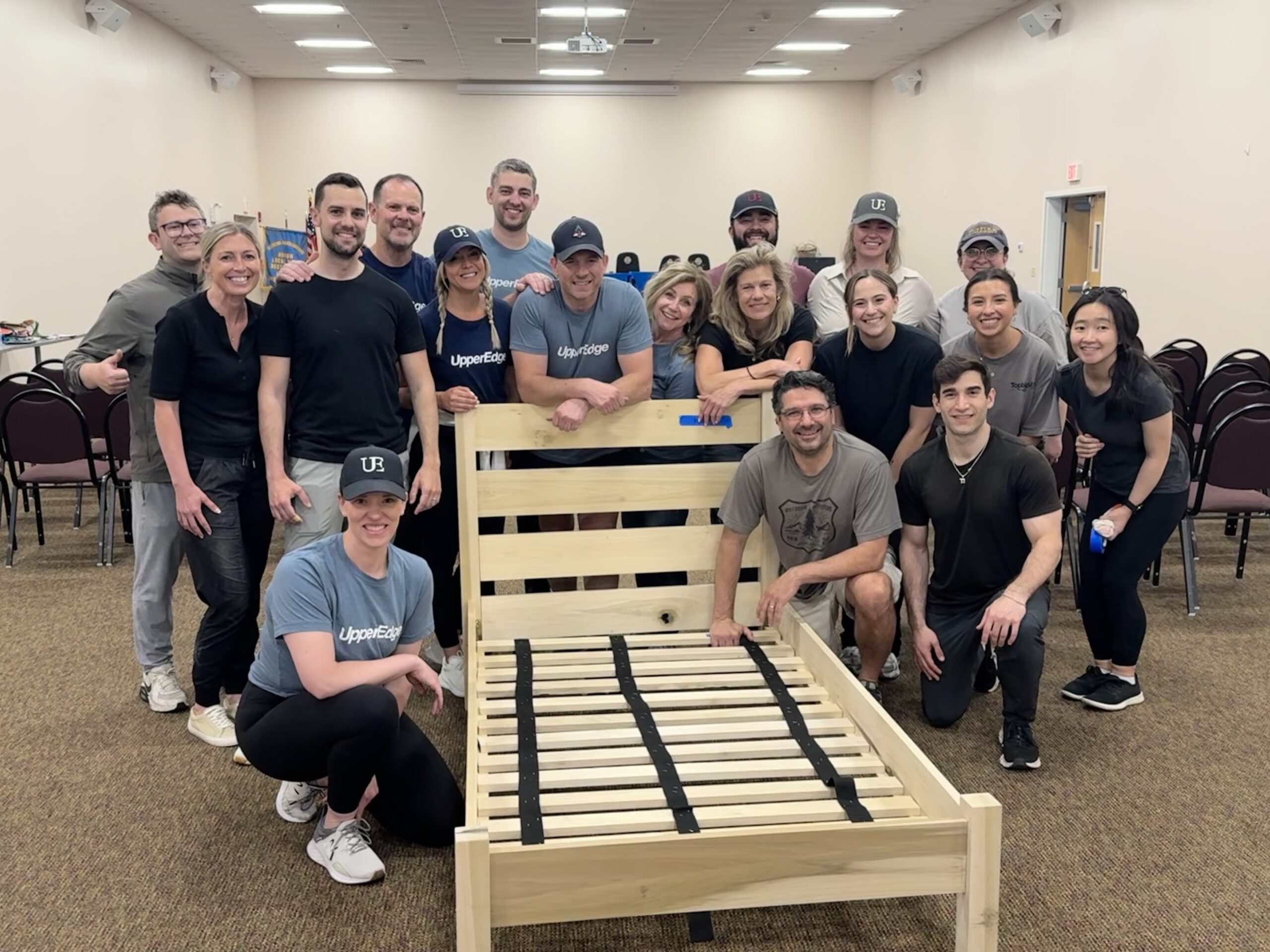upperedge team photo Boston Care Build Project 2025